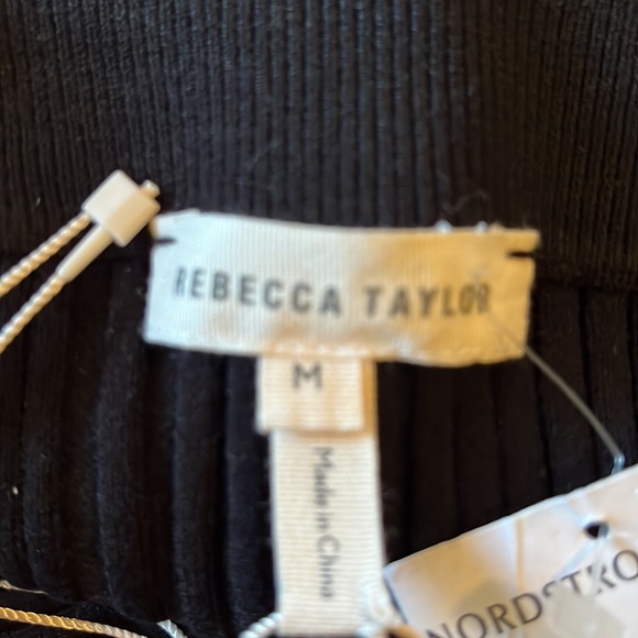 REBECCA TAYLOR Soze Medium Sweater Skirt Ribbed Pull-On Tube Stretchy  $358 NEW - Picture 9 of 17